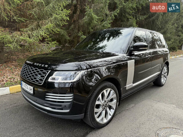 Чорний Ленд Ровер Рендж Ровер, об'ємом двигуна 3 л та пробігом 110 тис. км за 108000 $, фото 1 на Automoto.ua