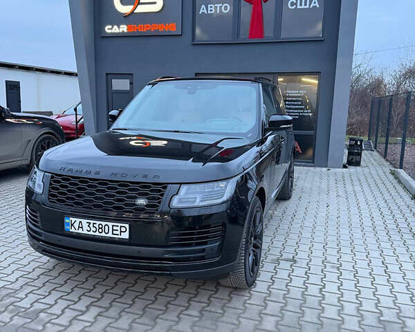 Черный Ленд Ровер Рендж Ровер, объемом двигателя 2.99 л и пробегом 59 тыс. км за 95999 $, фото 1 на Automoto.ua