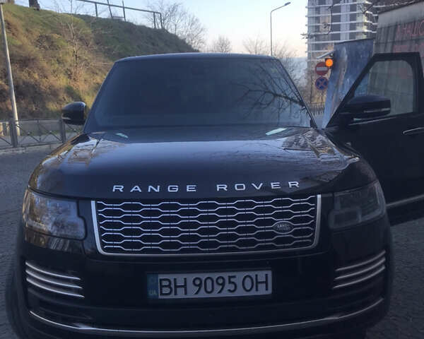 Черный Ленд Ровер Рендж Ровер, объемом двигателя 3 л и пробегом 115 тыс. км за 110000 $, фото 1 на Automoto.ua