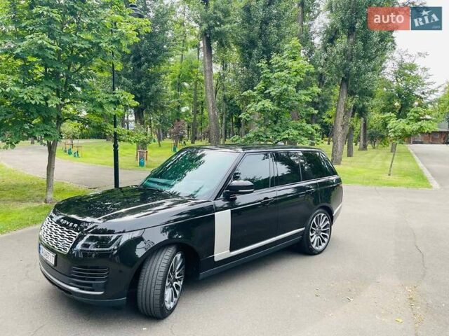 Черный Ленд Ровер Рендж Ровер, объемом двигателя 5 л и пробегом 45 тыс. км за 99800 $, фото 1 на Automoto.ua