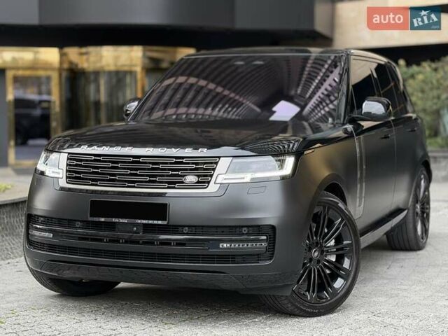 Ленд Ровер Рендж Ровер 2022 в Киеве на Automoto.ua Черный Ленд Ровер Рендж Ровер, объемом двигателя 3 л и пробегом 38 тыс. км за 149900 $, фото 1 на Automoto.ua
