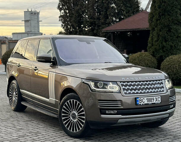 Коричневий Ленд Ровер Рендж Ровер, об'ємом двигуна 3 л та пробігом 205 тис. км за 28900 $, фото 1 на Automoto.ua