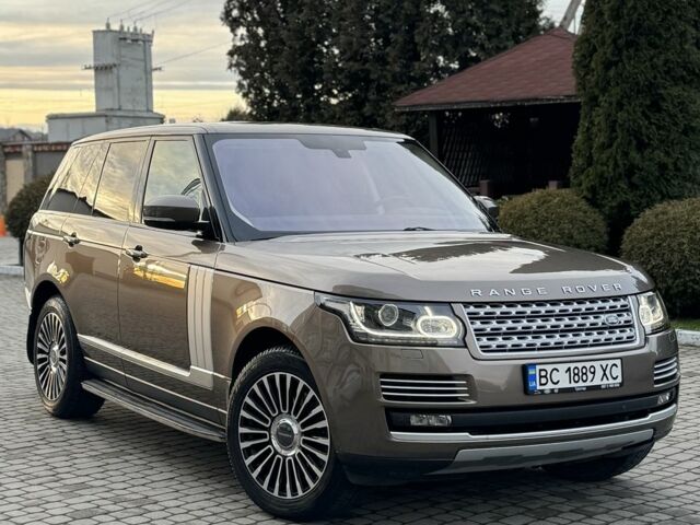 Коричневый Ленд Ровер Рендж Ровер, объемом двигателя 3 л и пробегом 200 тыс. км за 28900 $, фото 1 на Automoto.ua
