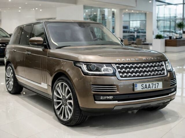 Коричневый Ленд Ровер Рендж Ровер, объемом двигателя 4.4 л и пробегом 200 тыс. км за 37700 $, фото 1 на Automoto.ua