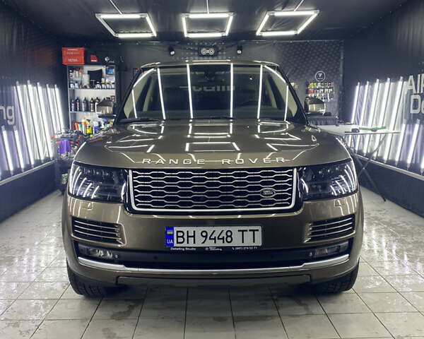 Коричневый Ленд Ровер Рендж Ровер, объемом двигателя 3 л и пробегом 110 тыс. км за 39000 $, фото 1 на Automoto.ua