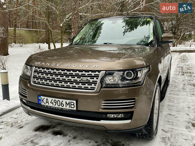 Коричневый Ленд Ровер Рендж Ровер, объемом двигателя 2.99 л и пробегом 144 тыс. км за 37500 $, фото 1 на Automoto.ua