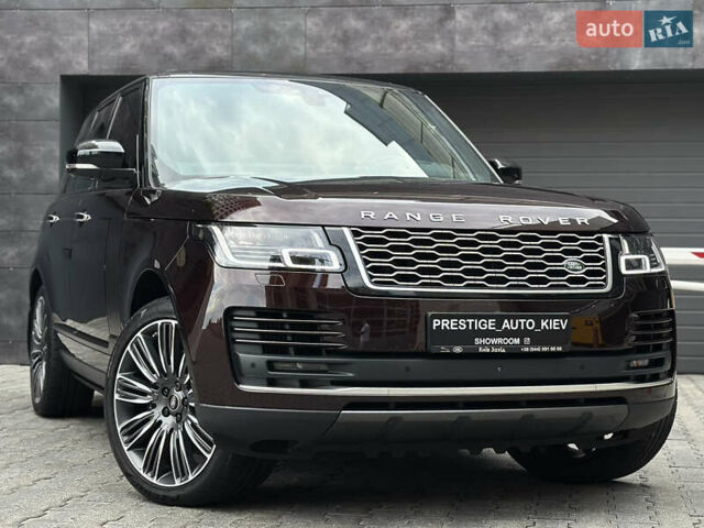 Ленд Ровер Рендж Ровер 2018 в Киеве на Automoto.ua Коричневый Ленд Ровер Рендж Ровер, объемом двигателя 4.37 л и пробегом 37 тыс. км за 105000 $, фото 1 на Automoto.ua