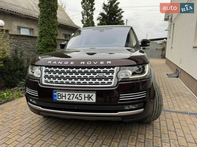 Червоний Ленд Ровер Рендж Ровер, об'ємом двигуна 4.37 л та пробігом 181 тис. км за 53000 $, фото 1 на Automoto.ua