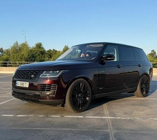 Красный Ленд Ровер Рендж Ровер, объемом двигателя 5 л и пробегом 180 тыс. км за 47000 $, фото 1 на Automoto.ua