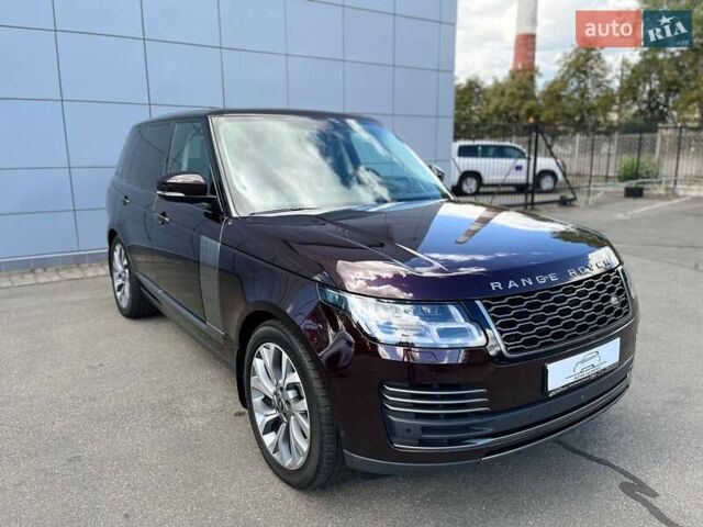 Красный Ленд Ровер Рендж Ровер, объемом двигателя 4.37 л и пробегом 117 тыс. км за 70990 $, фото 1 на Automoto.ua
