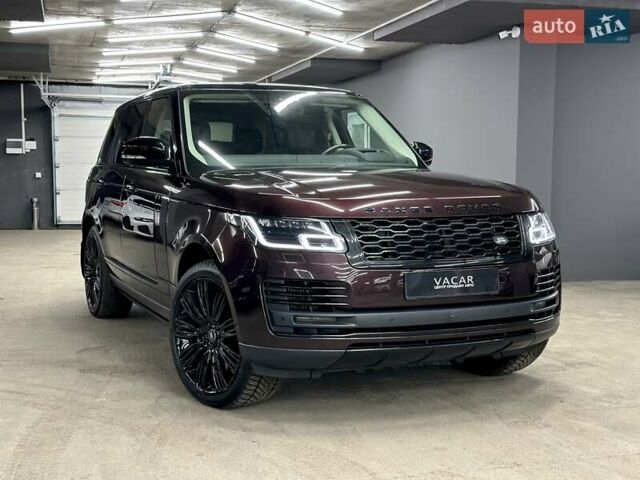 Красный Ленд Ровер Рендж Ровер, объемом двигателя 4.37 л и пробегом 37 тыс. км за 88500 $, фото 1 на Automoto.ua
