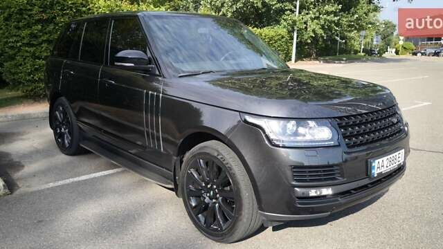 Серый Ленд Ровер Рендж Ровер, объемом двигателя 4.37 л и пробегом 136 тыс. км за 43999 $, фото 1 на Automoto.ua