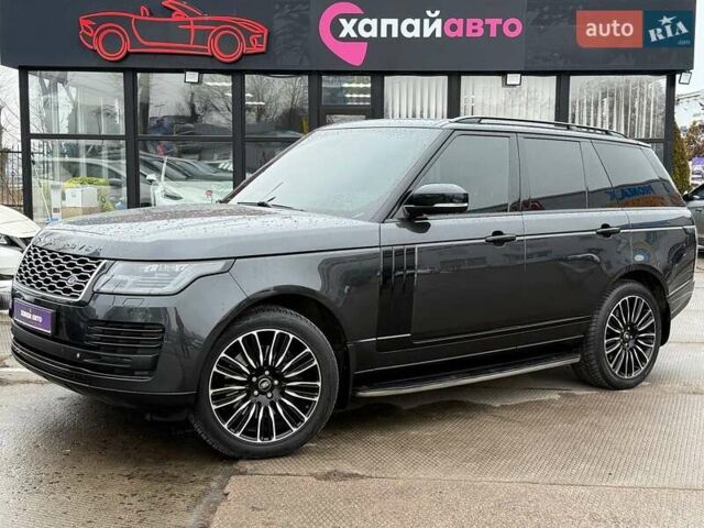 Серый Ленд Ровер Рендж Ровер, объемом двигателя 4.37 л и пробегом 207 тыс. км за 35000 $, фото 1 на Automoto.ua