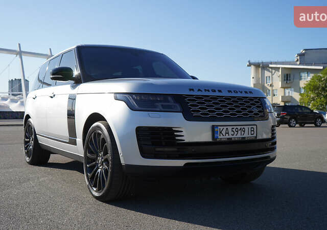 Серый Ленд Ровер Рендж Ровер, объемом двигателя 5 л и пробегом 140 тыс. км за 39999 $, фото 1 на Automoto.ua