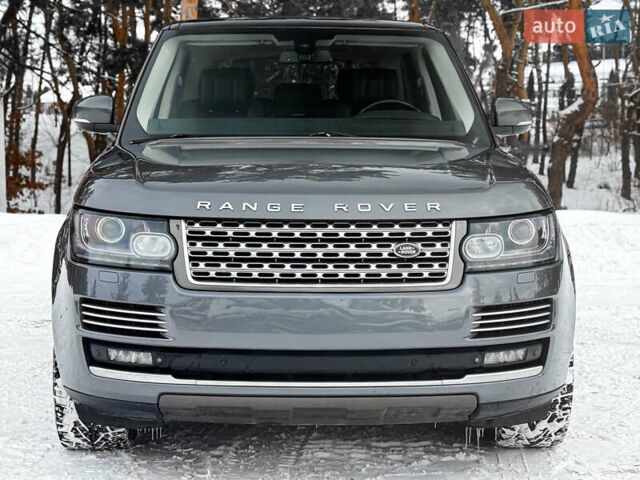 Серый Ленд Ровер Рендж Ровер, объемом двигателя 4.37 л и пробегом 280 тыс. км за 23000 $, фото 1 на Automoto.ua