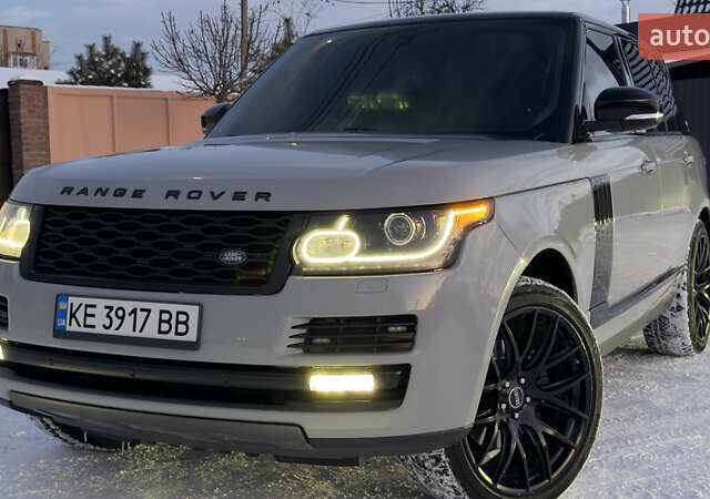 Серый Ленд Ровер Рендж Ровер, объемом двигателя 3 л и пробегом 237 тыс. км за 31000 $, фото 1 на Automoto.ua
