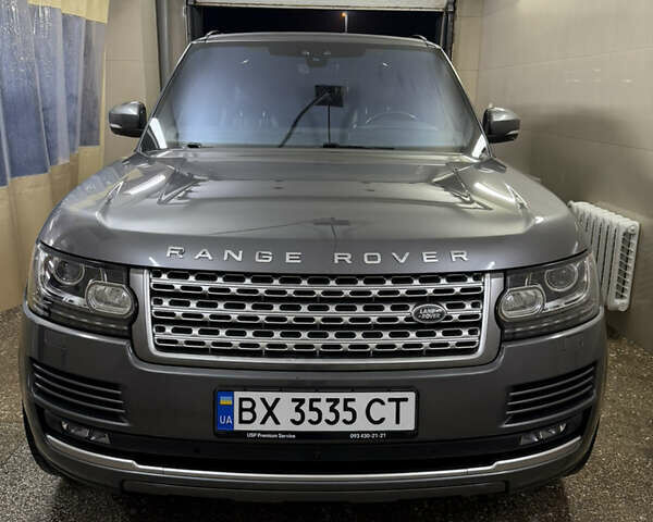 Серый Ленд Ровер Рендж Ровер, объемом двигателя 2.99 л и пробегом 210 тыс. км за 41000 $, фото 1 на Automoto.ua