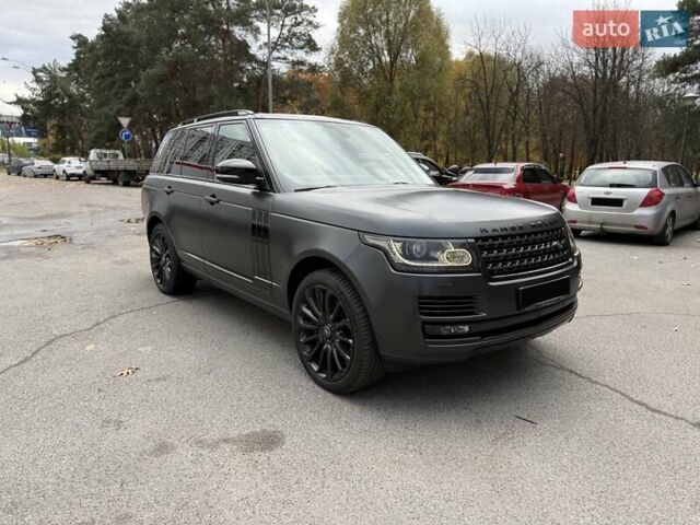 Серый Ленд Ровер Рендж Ровер, объемом двигателя 4.37 л и пробегом 168 тыс. км за 49700 $, фото 1 на Automoto.ua