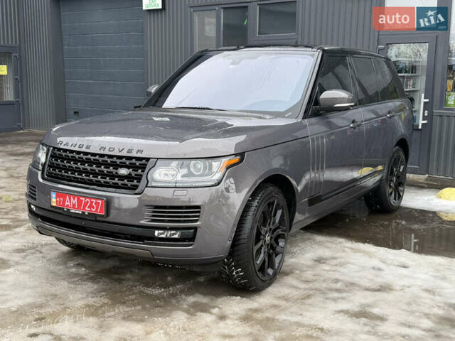 Серый Ленд Ровер Рендж Ровер, объемом двигателя 2.99 л и пробегом 200 тыс. км за 27300 $, фото 1 на Automoto.ua