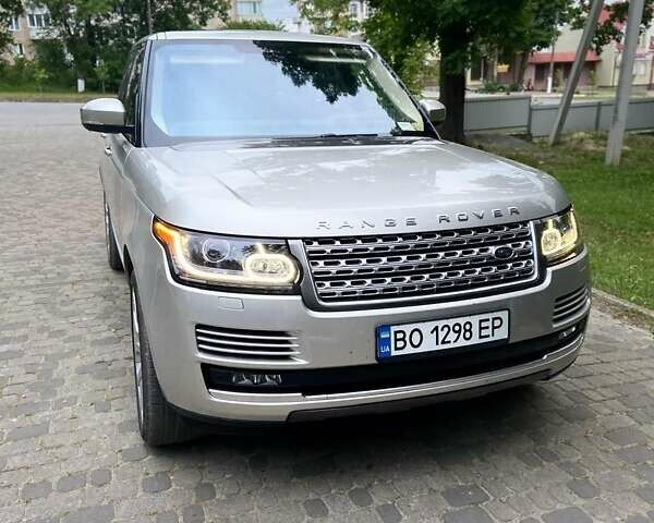 Сірий Ленд Ровер Рендж Ровер, об'ємом двигуна 5 л та пробігом 113 тис. км за 50700 $, фото 1 на Automoto.ua