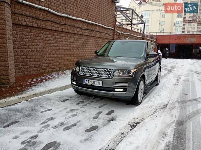 Сірий Ленд Ровер Рендж Ровер, об'ємом двигуна 4.37 л та пробігом 198 тис. км за 41000 $, фото 1 на Automoto.ua