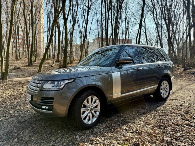 Сірий Ленд Ровер Рендж Ровер, об'ємом двигуна 3 л та пробігом 47 тис. км за 42900 $, фото 1 на Automoto.ua