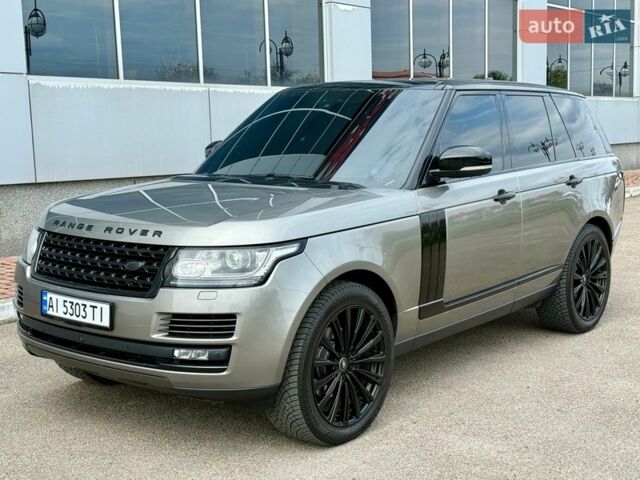 Серый Ленд Ровер Рендж Ровер, объемом двигателя 2.99 л и пробегом 213 тыс. км за 34800 $, фото 1 на Automoto.ua