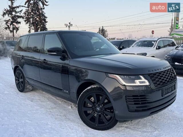 Серый Ленд Ровер Рендж Ровер, объемом двигателя 5 л и пробегом 158 тыс. км за 63900 $, фото 1 на Automoto.ua