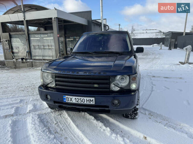 Синий Ленд Ровер Рендж Ровер, объемом двигателя 2.93 л и пробегом 364 тыс. км за 8500 $, фото 1 на Automoto.ua