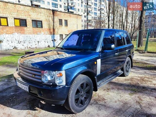 Синий Ленд Ровер Рендж Ровер, объемом двигателя 4.4 л и пробегом 368 тыс. км за 7900 $, фото 1 на Automoto.ua