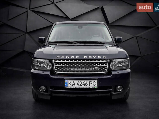 Синий Ленд Ровер Рендж Ровер, объемом двигателя 4.37 л и пробегом 190 тыс. км за 23000 $, фото 1 на Automoto.ua