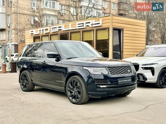 Синий Ленд Ровер Рендж Ровер, объемом двигателя 5 л и пробегом 189 тыс. км за 29999 $, фото 1 на Automoto.ua