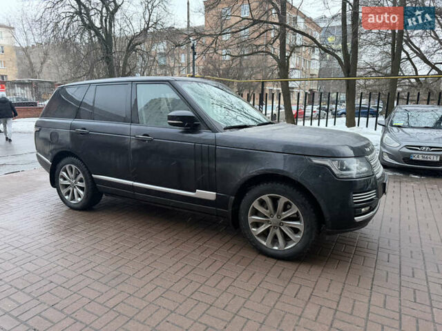 Синий Ленд Ровер Рендж Ровер, объемом двигателя 5 л и пробегом 109 тыс. км за 39500 $, фото 1 на Automoto.ua