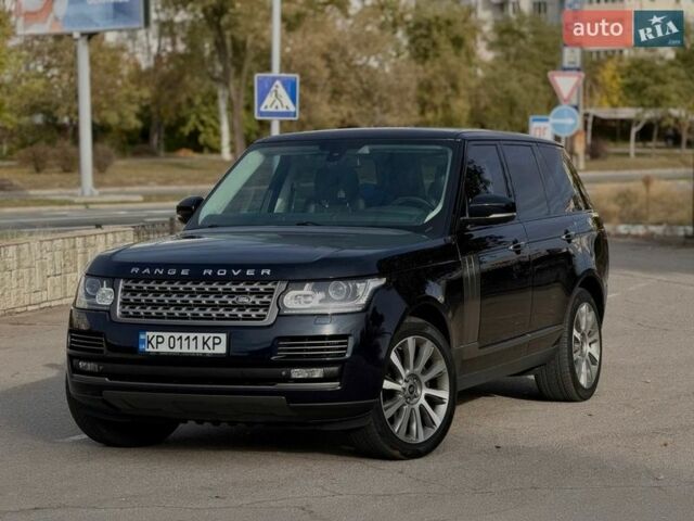 Синій Ленд Ровер Рендж Ровер, об'ємом двигуна 4.37 л та пробігом 157 тис. км за 45000 $, фото 1 на Automoto.ua