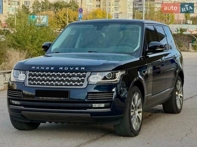 Синій Ленд Ровер Рендж Ровер, об'ємом двигуна 4.37 л та пробігом 157 тис. км за 45000 $, фото 1 на Automoto.ua