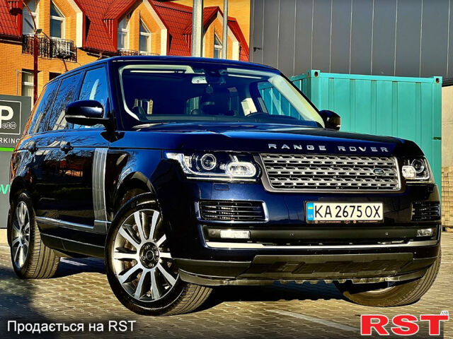 Синий Ленд Ровер Рендж Ровер, объемом двигателя 4.4 л и пробегом 240 тыс. км за 39999 $, фото 1 на Automoto.ua
