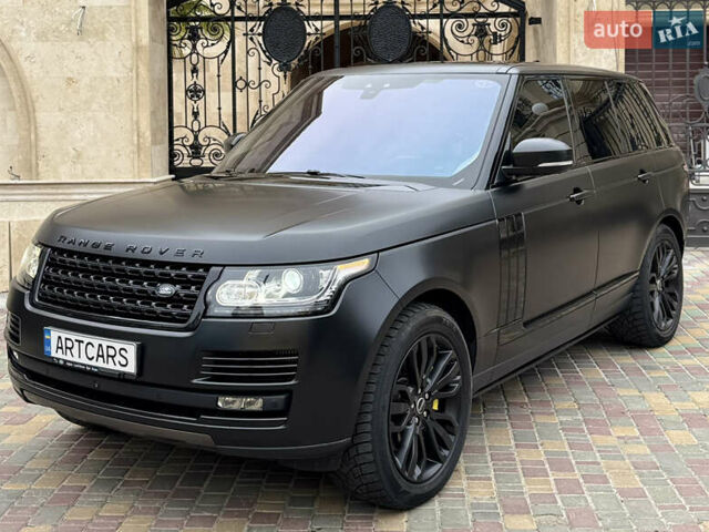 Синий Ленд Ровер Рендж Ровер, объемом двигателя 4.4 л и пробегом 166 тыс. км за 46900 $, фото 1 на Automoto.ua