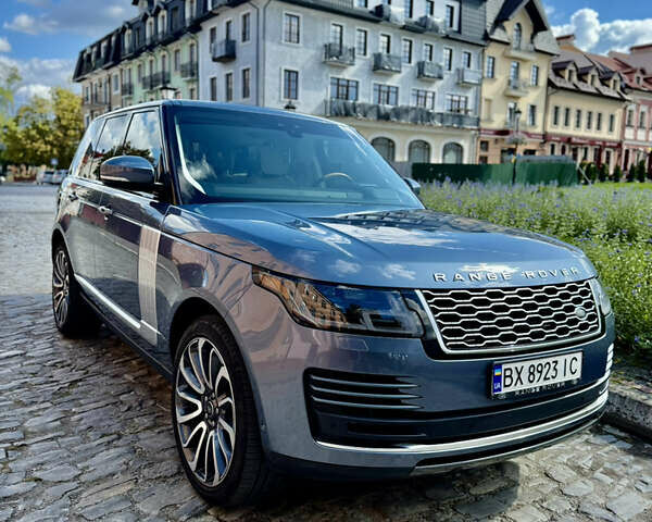 Синий Ленд Ровер Рендж Ровер, объемом двигателя 3 л и пробегом 115 тыс. км за 50999 $, фото 1 на Automoto.ua