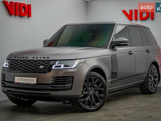 Синий Ленд Ровер Рендж Ровер, объемом двигателя 4.4 л и пробегом 133 тыс. км за 65080 $, фото 1 на Automoto.ua