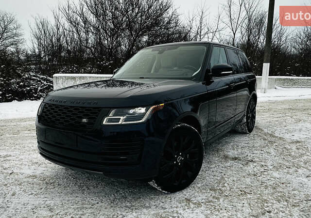 Синий Ленд Ровер Рендж Ровер, объемом двигателя 3 л и пробегом 72 тыс. км за 49500 $, фото 1 на Automoto.ua