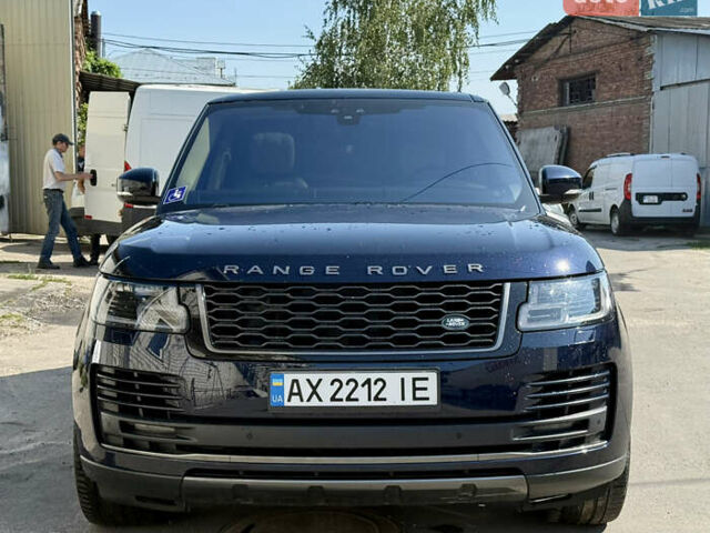 Ленд Ровер Рендж Ровер 2020 в Харькове на Automoto.ua Синий Ленд Ровер Рендж Ровер, объемом двигателя 3 л и пробегом 37 тыс. км за 80000 $, фото 1 на Automoto.ua