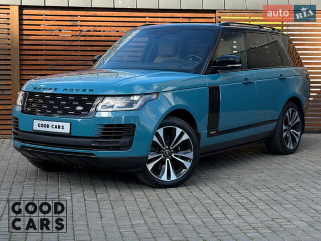 Синий Ленд Ровер Рендж Ровер, объемом двигателя 3 л и пробегом 80 тыс. км за 107000 $, фото 1 на Automoto.ua