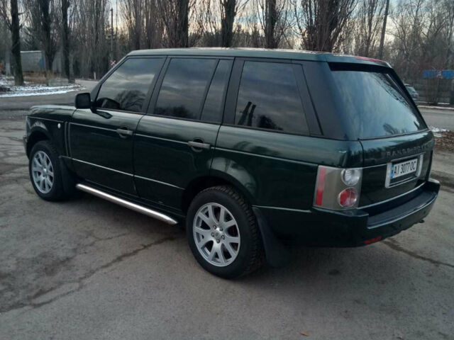 Зелений Ленд Ровер Рендж Ровер, об'ємом двигуна 4.4 л та пробігом 306 тис. км за 12400 $, фото 1 на Automoto.ua