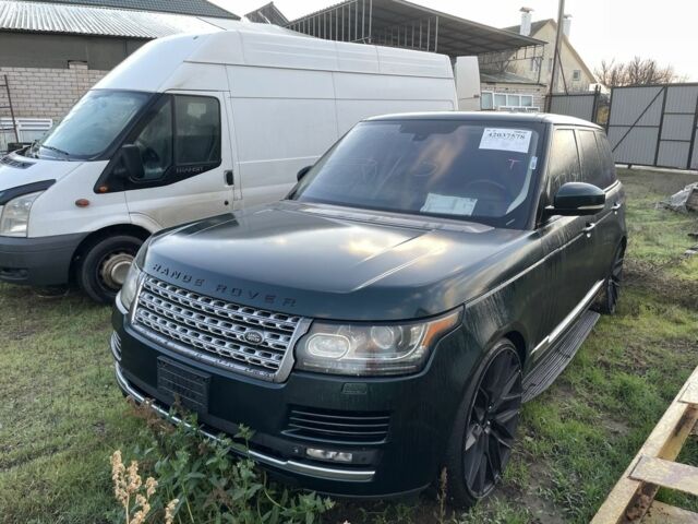 Зеленый Ленд Ровер Рендж Ровер, объемом двигателя 3 л и пробегом 130 тыс. км за 16000 $, фото 1 на Automoto.ua