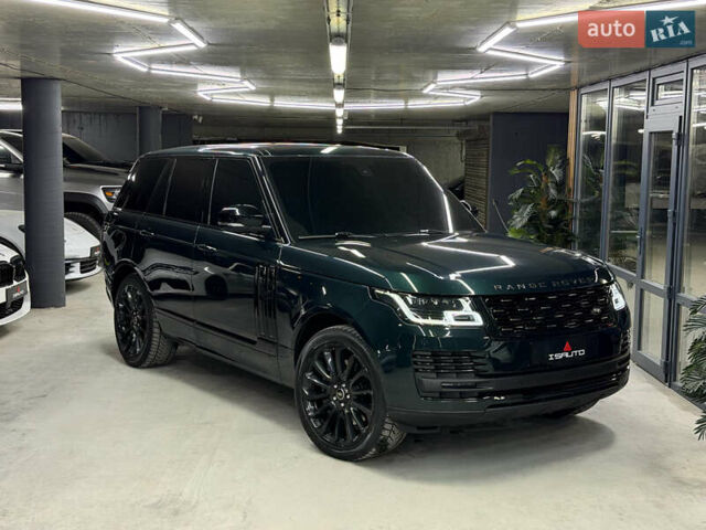 Зеленый Ленд Ровер Рендж Ровер, объемом двигателя 5 л и пробегом 169 тыс. км за 29900 $, фото 1 на Automoto.ua