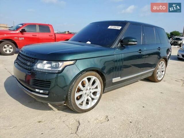 Зеленый Ленд Ровер Рендж Ровер, объемом двигателя 2.99 л и пробегом 297 тыс. км за 20000 $, фото 1 на Automoto.ua