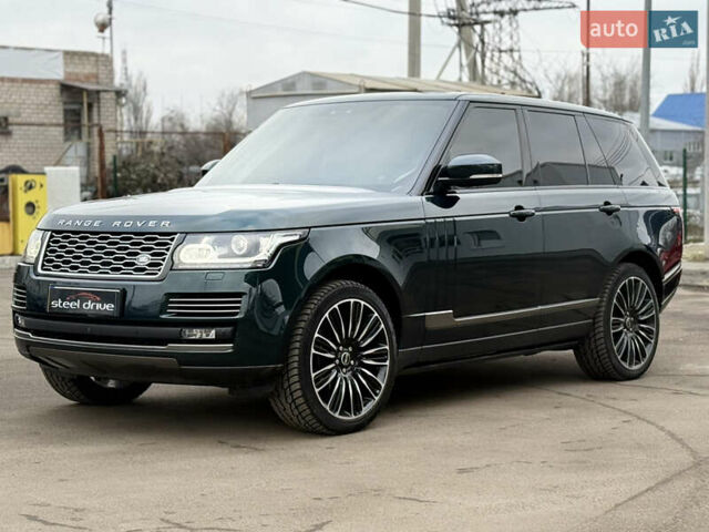 Зеленый Ленд Ровер Рендж Ровер, объемом двигателя 2.99 л и пробегом 172 тыс. км за 42999 $, фото 1 на Automoto.ua