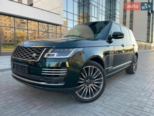 Зеленый Ленд Ровер Рендж Ровер, объемом двигателя 5 л и пробегом 199 тыс. км за 67000 $, фото 1 на Automoto.ua