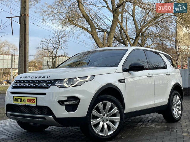 Білий Ленд Ровер Discovery Sport, об'ємом двигуна 2.2 л та пробігом 196 тис. км за 21999 $, фото 1 на Automoto.ua