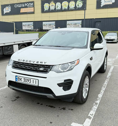 Белый Ленд Ровер Discovery Sport, объемом двигателя 2 л и пробегом 171 тыс. км за 19000 $, фото 1 на Automoto.ua